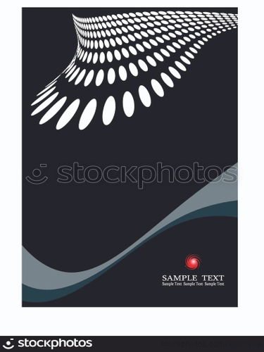 Background Composition, Web Template (Halftone)