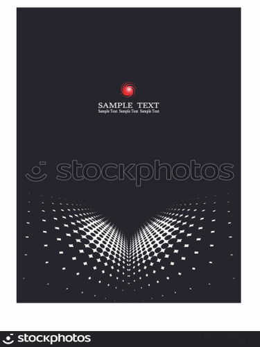 Background Composition, Web Template (Halftone)