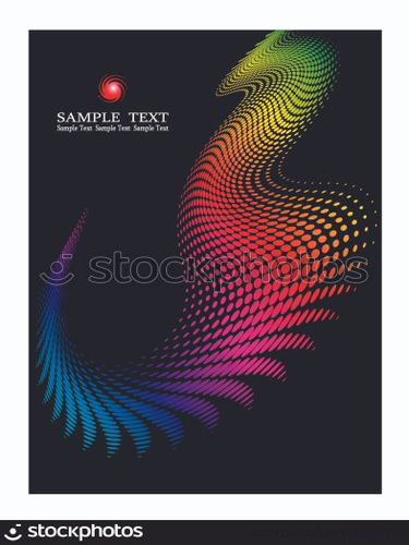 Background Composition, Web Template (Halftone)