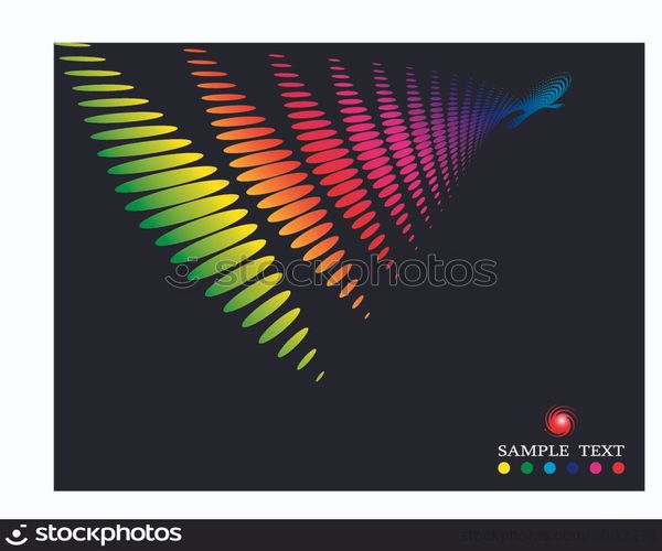 Background Composition, Web Template (Halftone)
