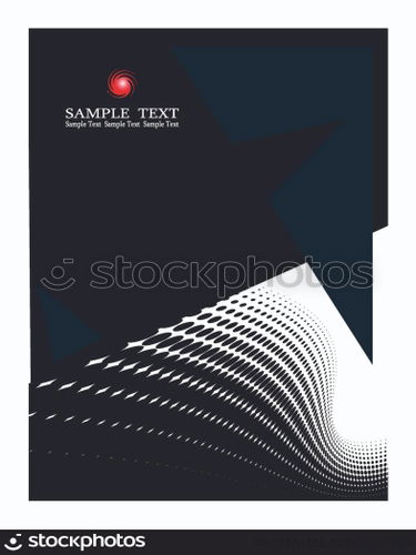 Background Composition, Web Template (Halftone)