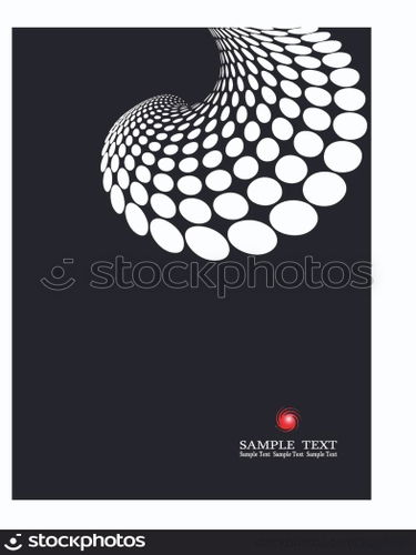 Background Composition, Web Template (Halftone)