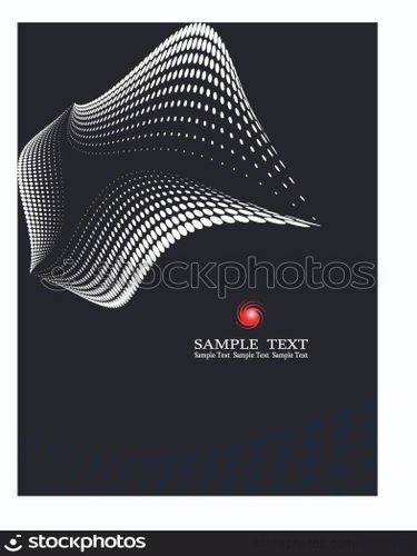 Background Composition, Web Template (Halftone)