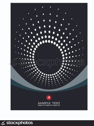 Background Composition, Web Template (Halftone)