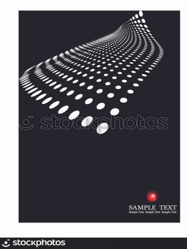 Background Composition, Web Template (Halftone)