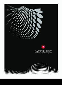 Background Composition, Web Template (Halftone)