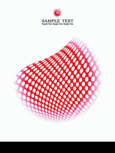 Background Composition, Web Template (Halftone)