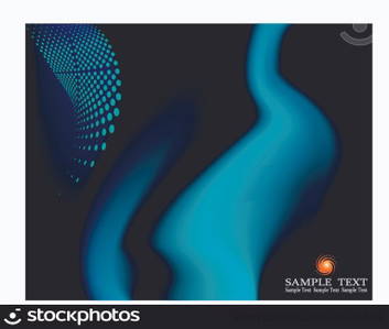 Background Composition, Web Template (Halftone)