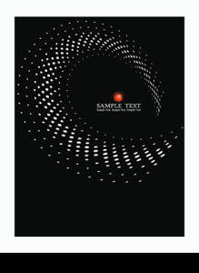 Background Composition, Web Template (Halftone)