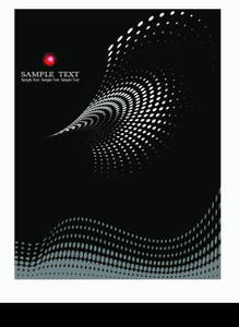 Background Composition, Web Template (Halftone)