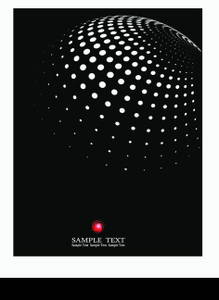 Background Composition, Web Template (Halftone)