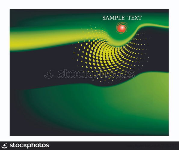 background composition, Web template (halftone)