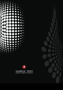 Background Composition, Web Template (Halftone)