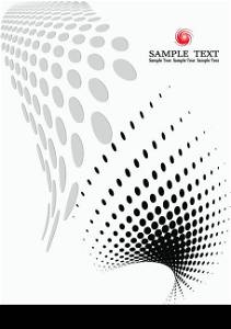 Background Composition, Web Template (Halftone)