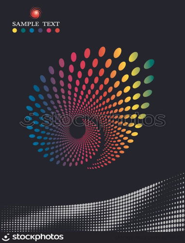 Background Composition, Web Template (Halftone)