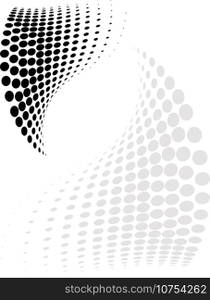 Background Composition, Web Template  Halftone  Vector Illustration