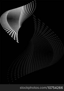 Background Composition, Web Template  Halftone  Vector Illustration