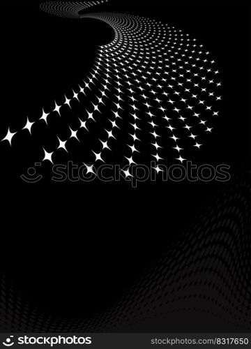 Background Composition, Web Template  Halftone  Vector Illustration