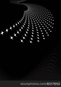Background Composition, Web Template  Halftone  Vector Illustration