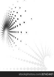 Background Composition, Web Template  Halftone  Vector Illustration
