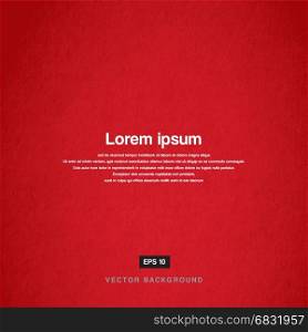 background design texture of the old paper red copy space text vector