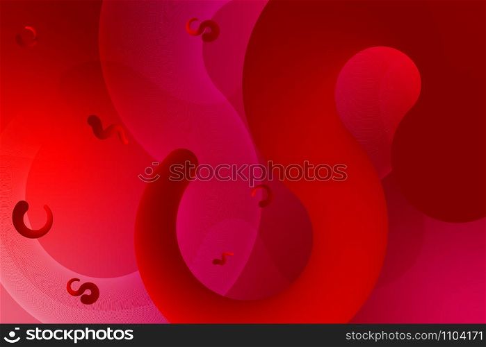 Background design with colorful fluid shape.