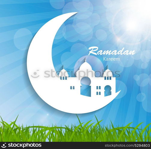 Background for Muslim Community Festival Vector Illustration EPS10. Background for Muslim Community Festival Vector Illustration