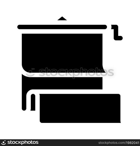 background for photo glyph icon vector. background for photo sign. isolated contour symbol black illustration. background for photo glyph icon vector illustration