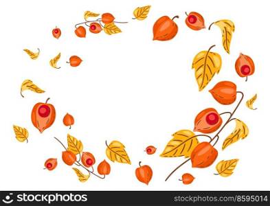 Background from fesalis sprigs with berries. Image of seasonal autumn plant.. Background from fesalis sprigs with berries. Image of autumn plant.