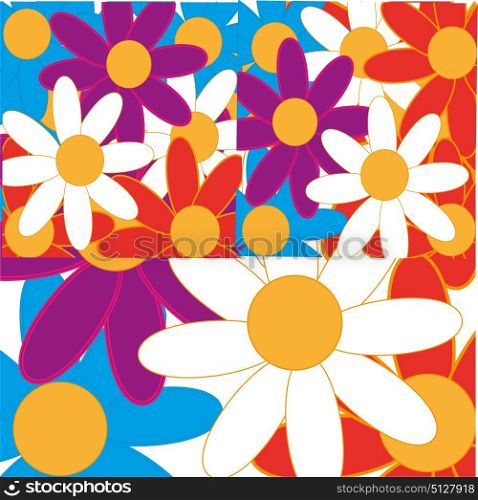 Background from flower. Colorful natural background from ensemble flower miscellaneous of the colour