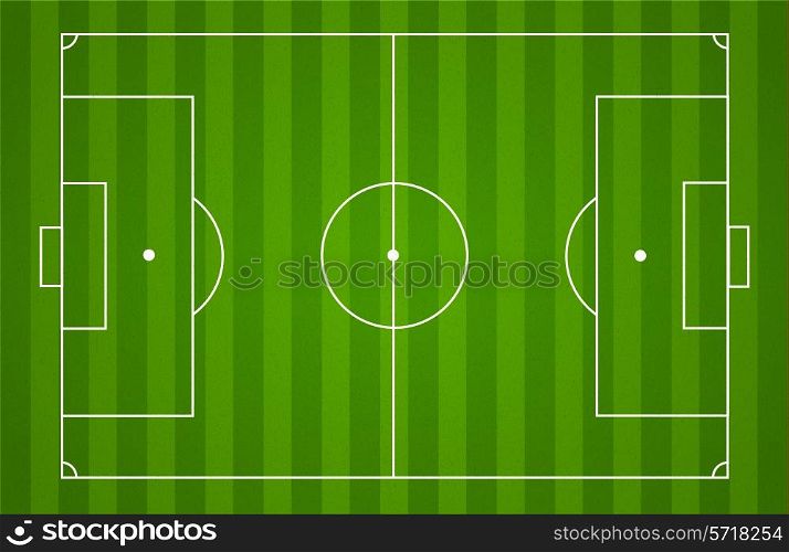 Background illustration of a soccer field