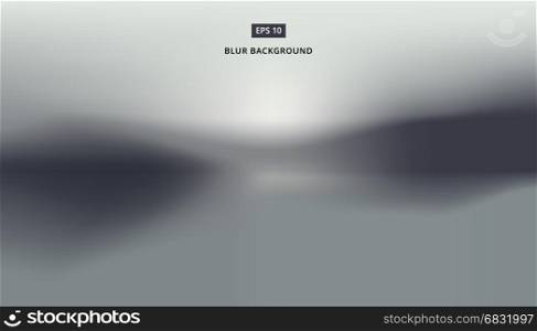 Background image landscape, blurred gray vector