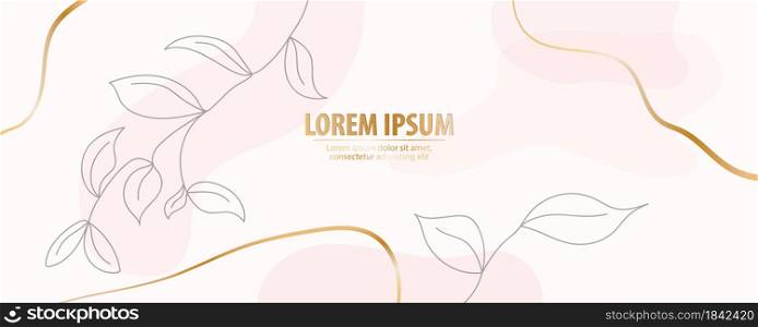 background in pink tones with a place for text for banners, postcards, covers, greetings and prints. Vector illustration.