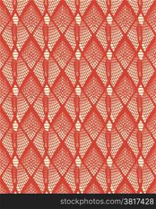 Background in red and beige colors (very simple to change), seamless pattern, perfect for paper for wrapping, textile