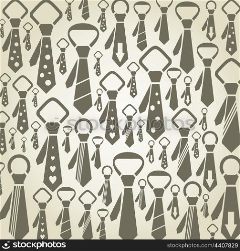 Background made of a tie. A vector illustration