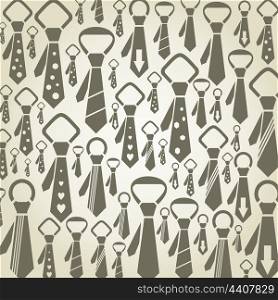 Background made of a tie. A vector illustration