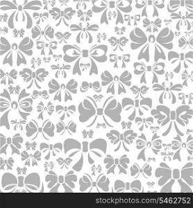 Background made of bows. A vector illustration