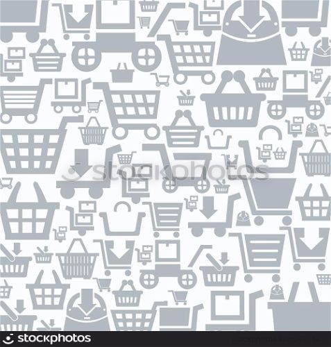 Background made of carts. A vector illustration