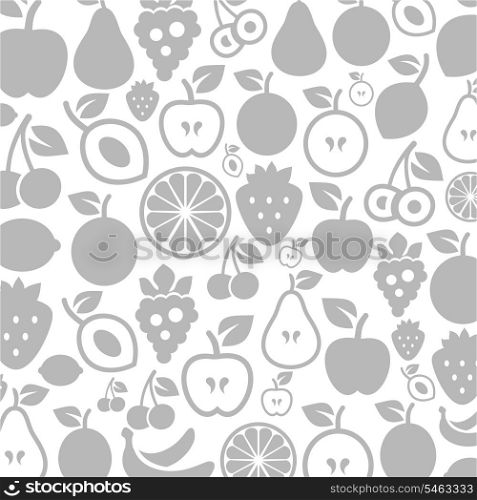 Background made of fruit. A vector illustration
