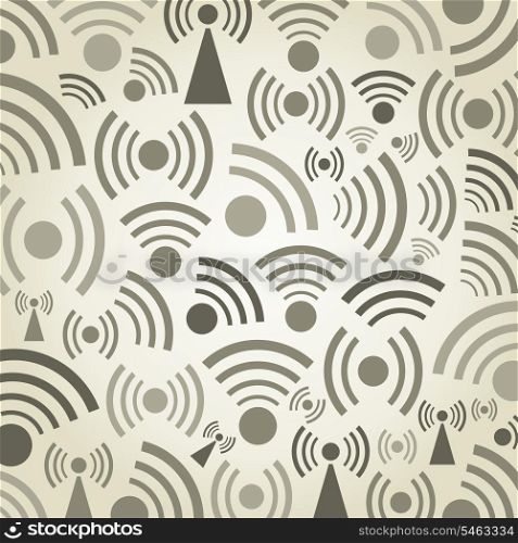 Background made of signals. A vector illustration