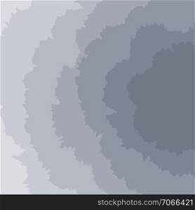 Background of abstract shapes in shades of gray. Simple layered vector template. Background of abstract shapes
