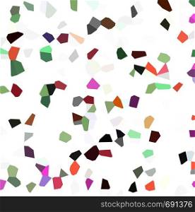 Background of dots in abstract style on white background. Geometric background. red background. Graphic dots art.