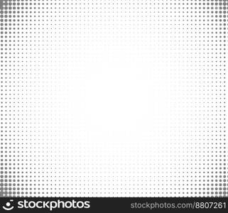 Background of dots in the corners vector image