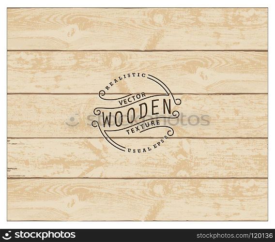 Background of realistic wooden planks. Tricolor, simple, usable design. The color of whitened wood. Wood texture