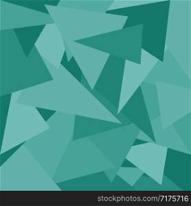 background of turquoise triangles of different colors, vector. background of turquoise triangles of different colors