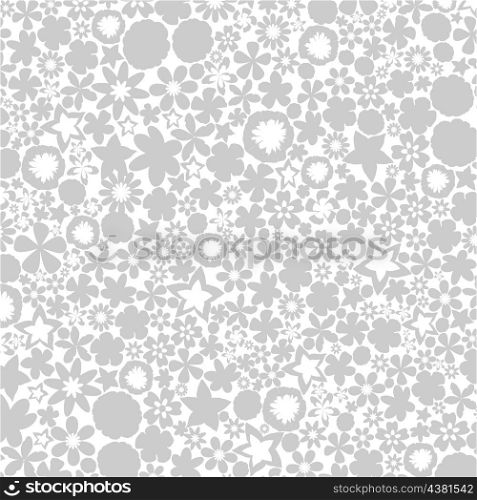 Background on a theme a flower. A vector illustration