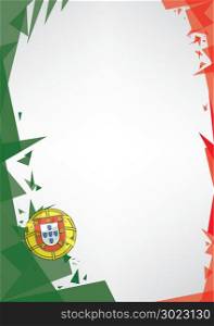 background origami of Portugal. a design background (Origami style) for a very nice poster