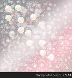 Background pastel abstract - Soap bubbles - Bokeh effect - Translucent circles.. Abstract background. Bokeh effect