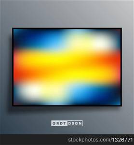 Background template with colorful gradient texture for screen wallpaper, flyer, poster, brochure cover, typography or other printing products. Vector illustration.. Background template with colorful gradient texture for screen wallpaper, flyer, poster, brochure cover, typography or other printing products. Vector illustration