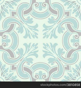 Background vintage flower. Seamless floral pattern. Abstract wallpaper. Texture royal vector. Fabric illustration.